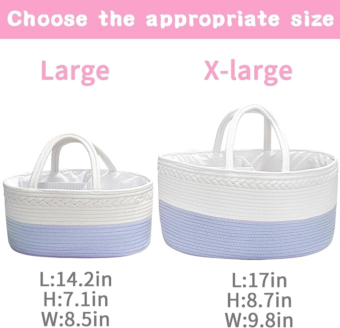 ABenkle X-Large Diaper Caddy Organizer - Image 4