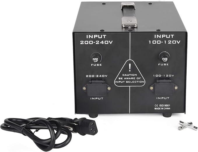 3000W ST-Pro Auto Step Up & Step Down Voltage Transformer Converter, Heavy-Duty AC 110/220V Converter with US Standard, Universal, Schuko AC Outlets & DC 5V USB Port by Goldsource [3-Year Warranty]