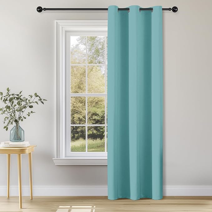 ChrisDowa Blackout Curtains Door Curtain 72 Inches Long Closet Drapes | 42W x by ChrisDowa