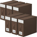 StorageTastic 6 Pack Bed Sheet Closet Organizers and Storage, Sturdy Foldable by StorageTastic