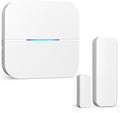 AIDA Door Alarms When Opened Wireless Ring Chime Sensor Alarm for Business/Home/Kids - 600ft Range, 58 Ringtones, 5 Volume Levels, Open Alert, Easy Install (1 Receiver + 1 Sensor)