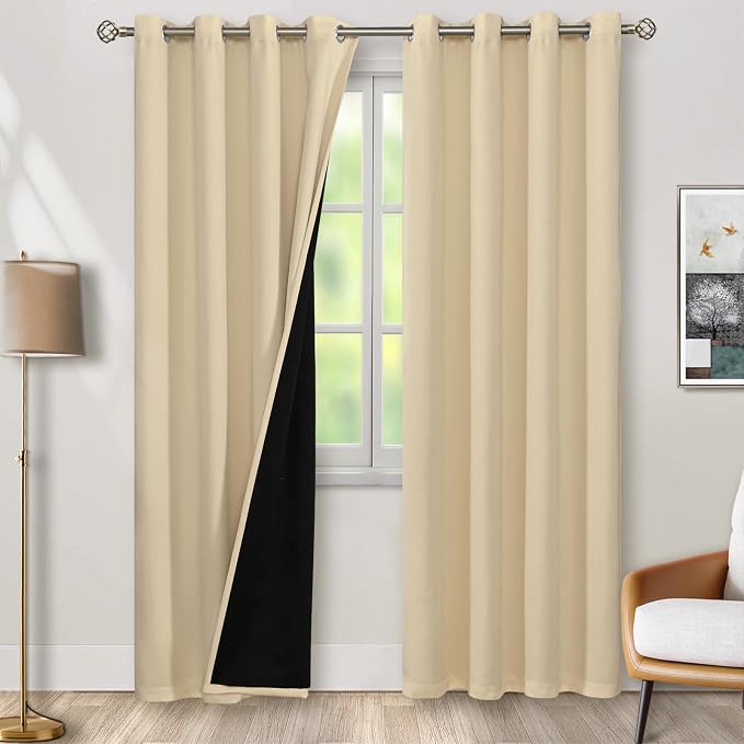 BGment Thermal Insulated 100% Blackout Curtains by BGment