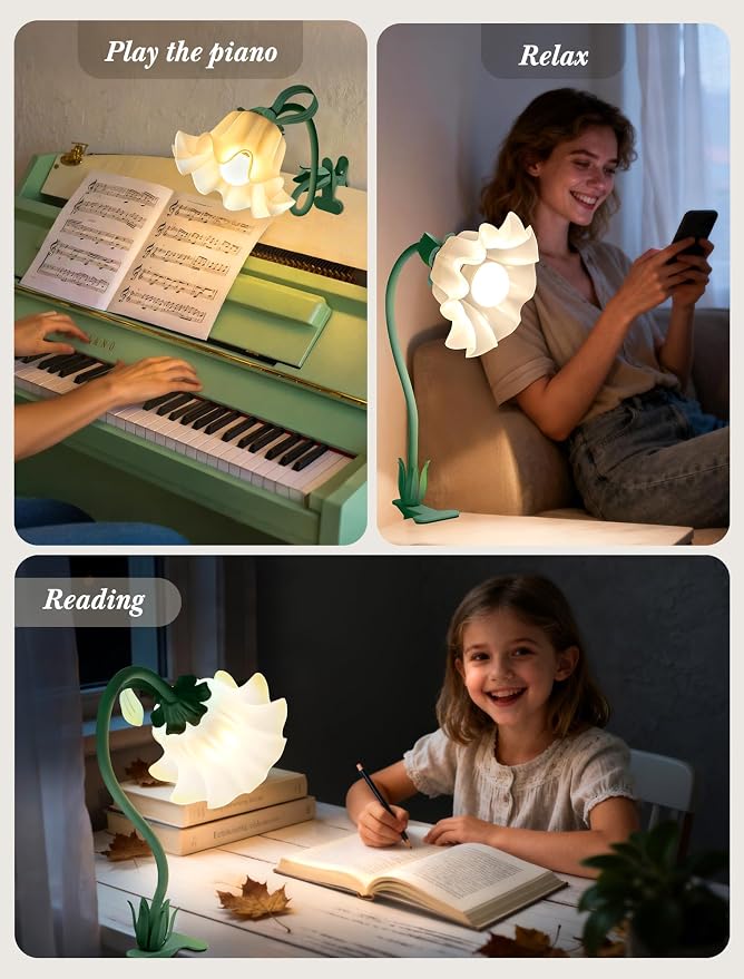 Clip On Light and Bed Headboard Lamp, Valentines Day Gifts - Image 4