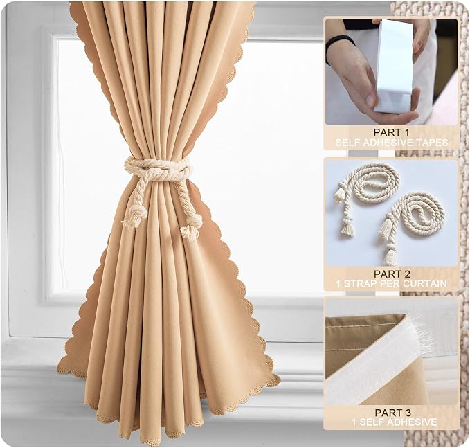 Magic Tape Stick on Curtains - Image 6