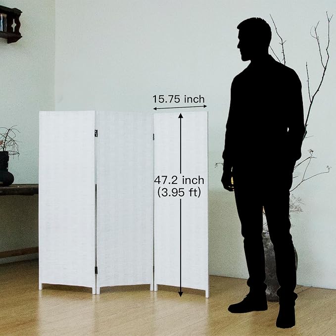 3 Panel Short Room Divider Screen - Image 5