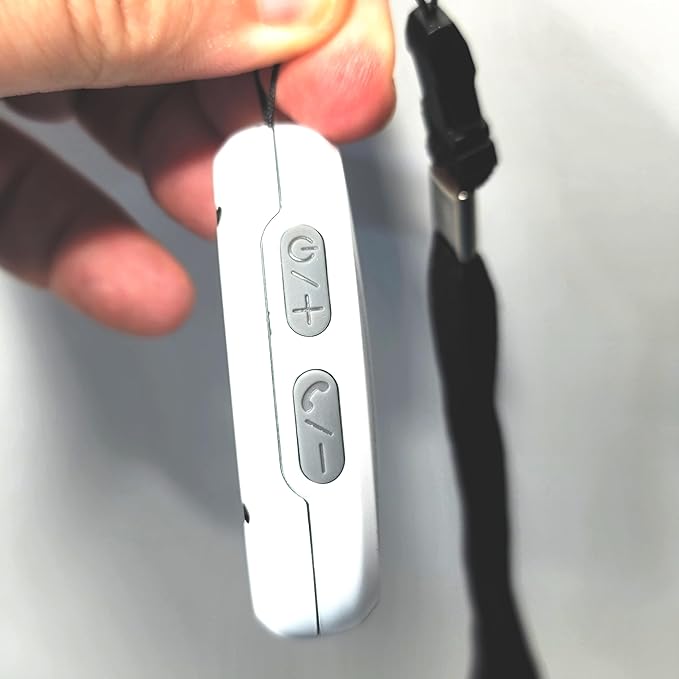 SkyAngel~Wave | One Payment for Life | Mobile Cellular Alert | Fall Detection | Waterproof | Call and Speak to 911 | Life Guardian Alert Two Way Voice | No Subscription | No Cellphone Needed (White)