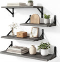 YGEOMER 4 Different Sizes Floating Shelves by YGEOMER