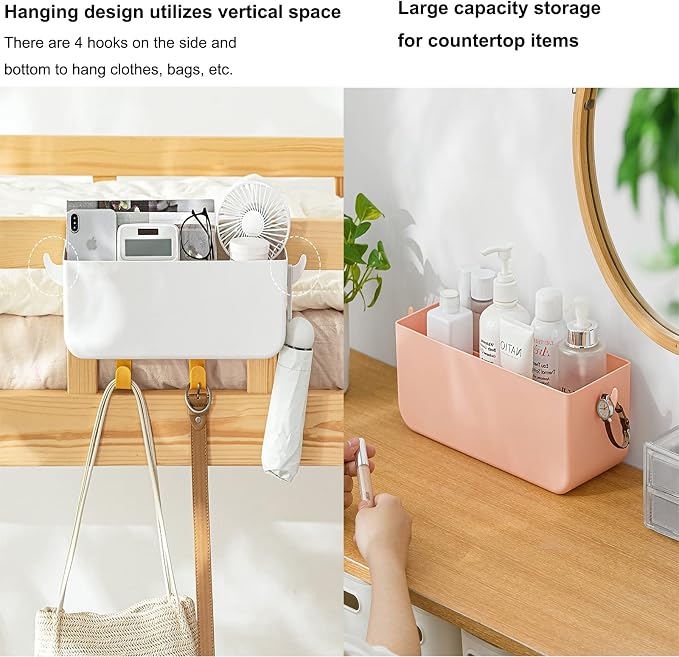 Bedside Organizer Storage Caddy Hanging as Bunk Bed Storage Accessories - Image 5