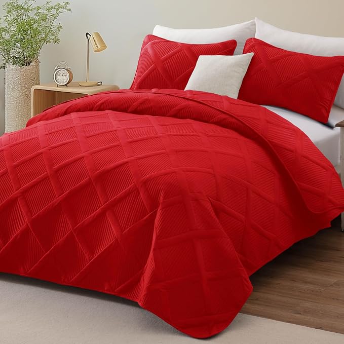 Exclusivo Mezcla California King Size Quilt, Modern Striped Pattern, - Image 2