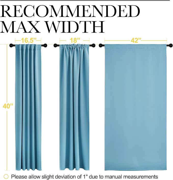 NICETOWN Blackout Window Curtains - Image 7