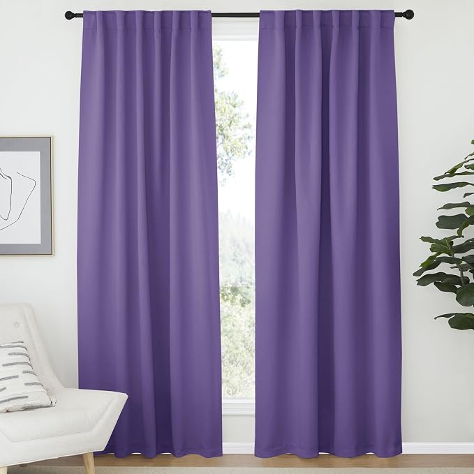 NICETOWN Light Reducing Curtain Panels Window Draperies by NICETOWN