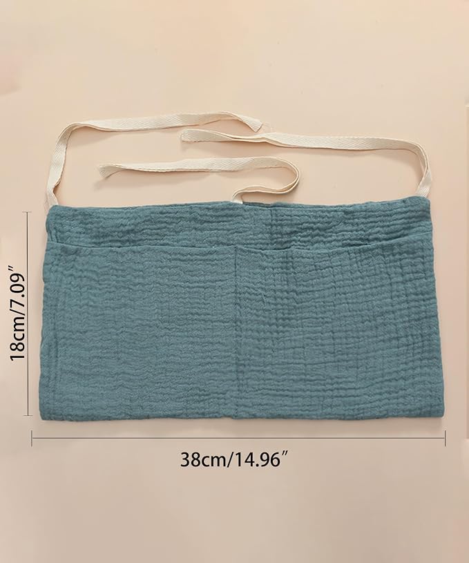 Baby Bedside Hanging Bags Storage Organizer Milk Bottle Toy Crib Baby Nappy-Bag - Image 3