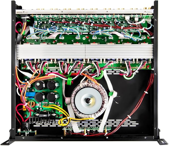 OSD Audio MX1680 GEN2 8 Zone Amplifier 16Ch x 80W, Class D, Front Panel On/Off Buttons, Distributed Audio