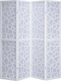 Roundhill Furniture Giyano 4 Panel Screen Room Divider by RoundhillFurniture