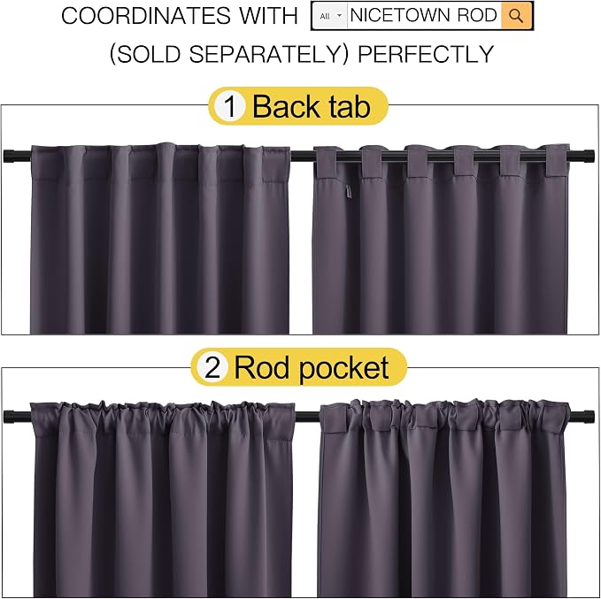 NICETOWN Blackout Curtains and Draperies - Image 3