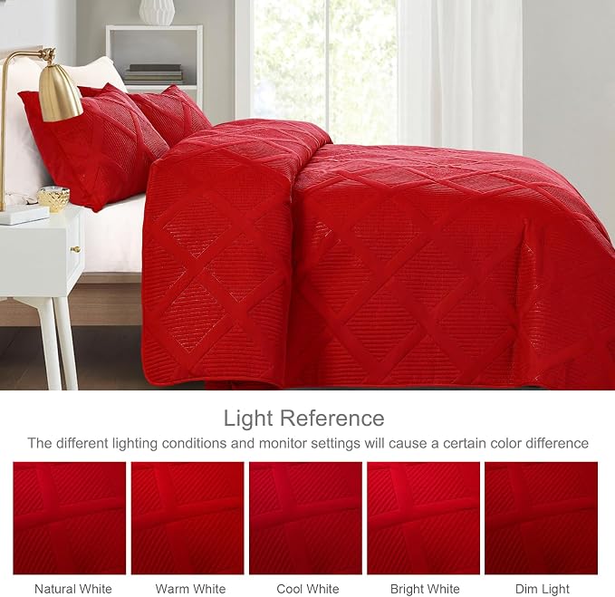 Exclusivo Mezcla California King Size Quilt, Modern Striped Pattern, - Image 3