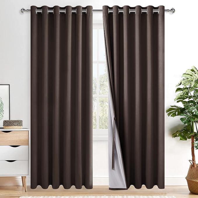 XWZO 100% Blackout Curtains by XWZO