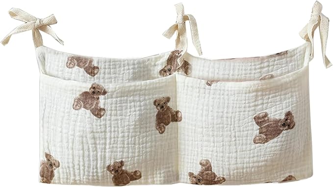 Bedside hanging bag for storing baby milk bottles and blankets - Image 9