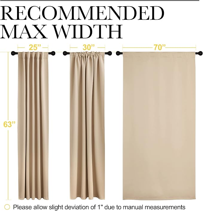NICETOWN Window Treatment Elegant Curtains - Image 7