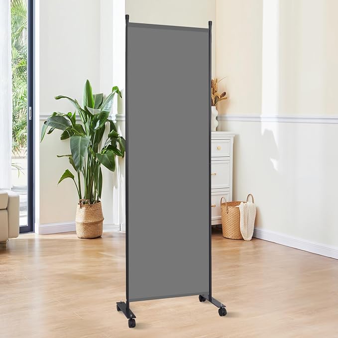 Room Divider 6FT 1 Panel Folding Privacy Screen - Image 7