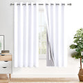 XWZO 100% Blackout Curtains 63 Inches Long by XWZO
