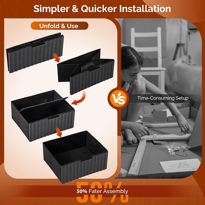 VINGLI Nightstands Set of 2 - Image 7