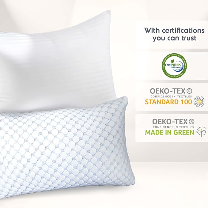 Nestl Cooling Memory Foam Pillow - Image 9