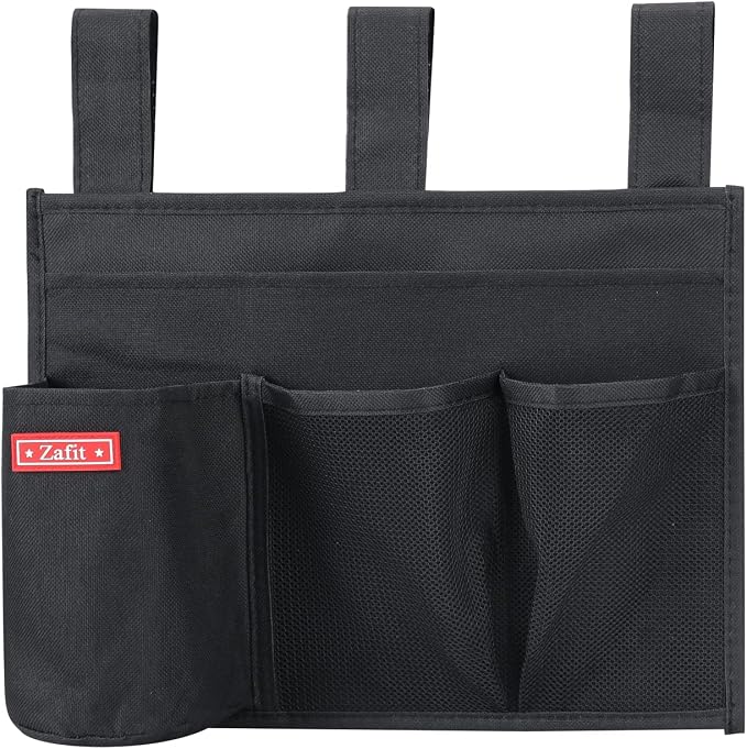 Zafit Hanging Bedside Caddy, Bedside Storage Organizer - Image 4