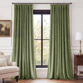Sage Green Curtains 96 inches Elegant Spring Home Decor, 2 Panels | Soft Heavy by StangH