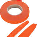 MECCANIXITY Braided Cable Sleeves Heat Shrinkable Fabric Sleeving, 3/8" 33ft Orange 2:1 Ratio Heat Shrinkable Cord Protector for Harness Cable, Network Cable Protection, Cable Management