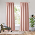 RYB HOME Bedroom Blackout Curtains 80 inches Long, 100% Blackout | Thermal by RYBHOME