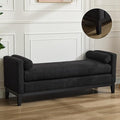 Aoiy & Wifon 66.34" W End of Bed Bench, King Size Upholstered Bench by AoiyWifon