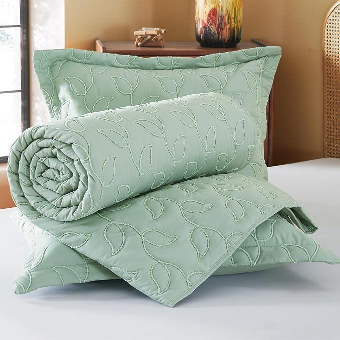 EVENHUG Quilt King Size Bedding Set - Image 6