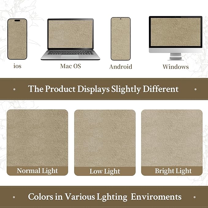 LAMIT Dark Taupe Velvet Curtains 120 Inch for Living Room, Thick Thermal Insulated Drapes Room Darkening Country Decor Back Tab and Rod Pocket Panels for Bedroom, 2 Panels, 52 x 120 Inch