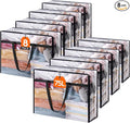 Lifewit 8 Pack Clear Clothes Storage Bags, 75L Plastic Blanket Storage Bag by Lifewit