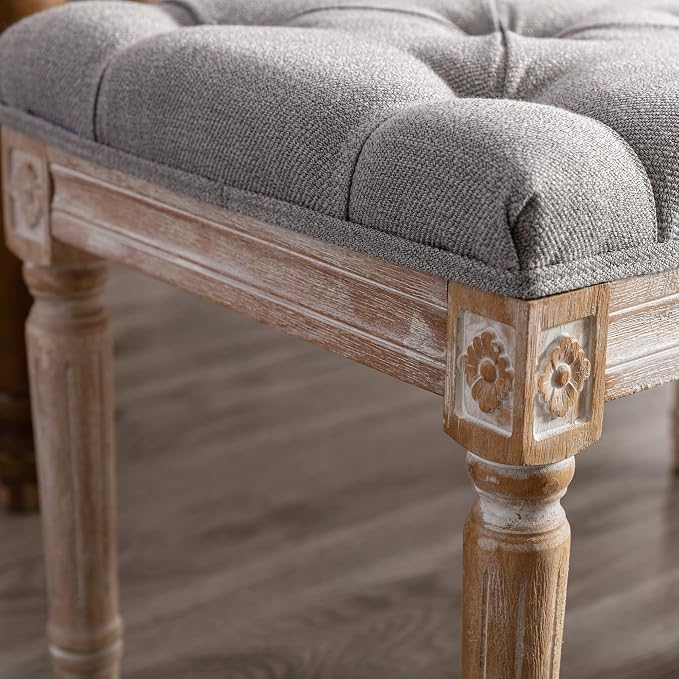 chairus Fabric Upholstered Dining Bench - Image 9