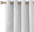 Deconovo Curtains for Living Room, Pattern Blackout Curtains 54 Inches Long | by Unknown