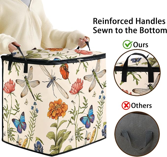 2pcs storage bags for bedding, blanket organizer - Image 4