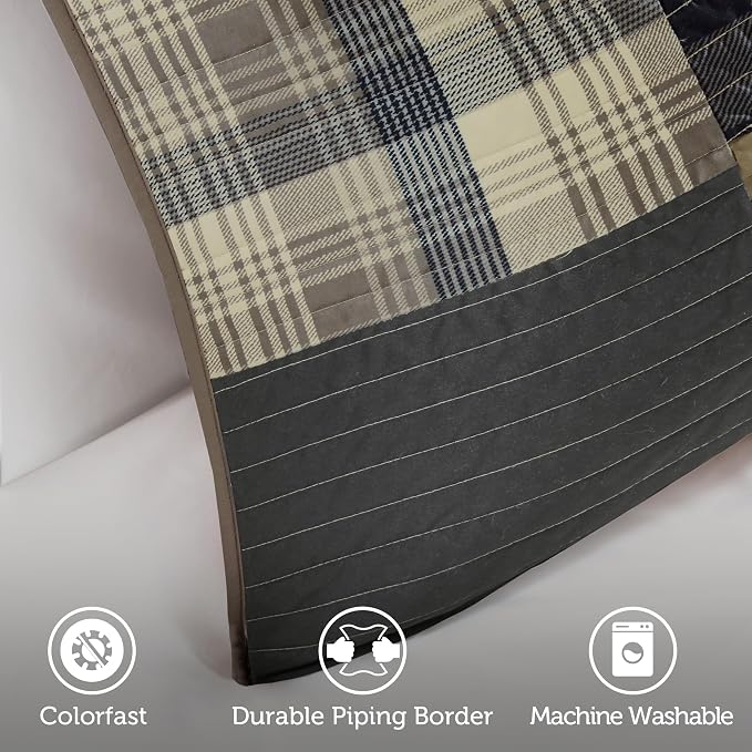 Woolrich Reversible Cotton Quilt Set - Image 7