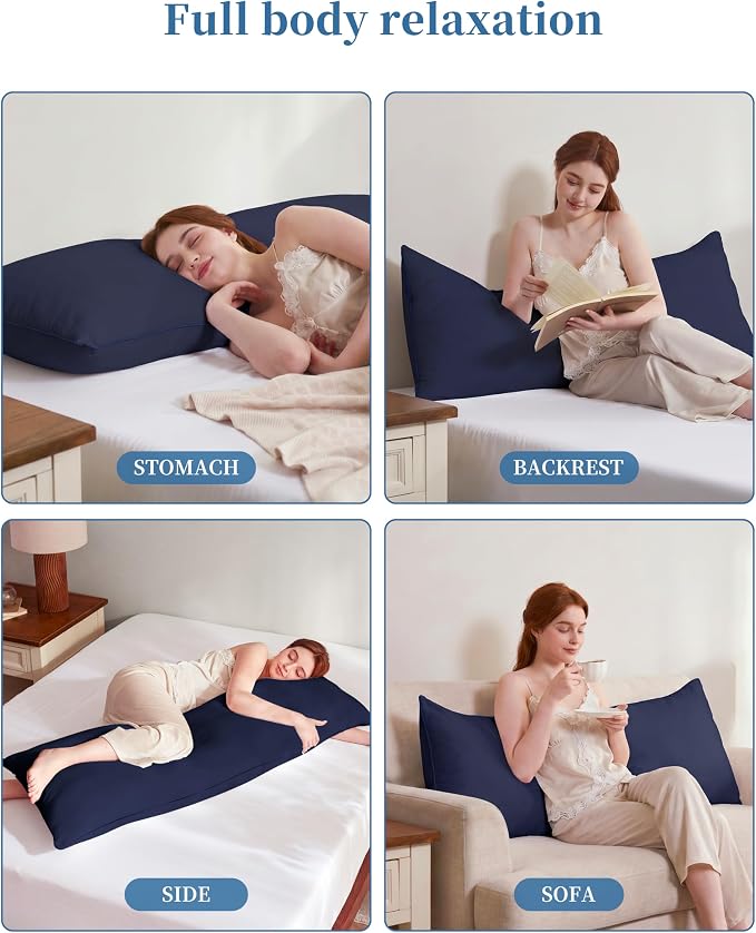 YZ HOME Full Body Pillow Insert -Large Long Bed Pillow - Image 5