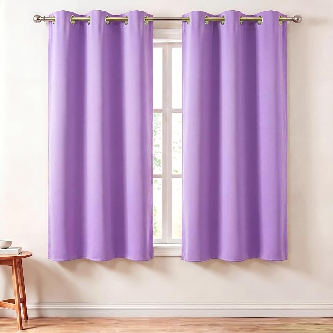 Diraysid Lavender Grommet Blackout Curtains by Diraysid%2C+refresh+your+life