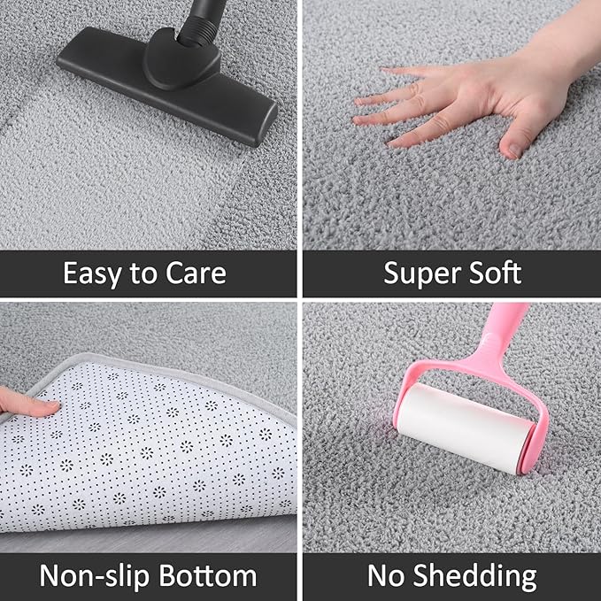Small Area Rugs for Bedroom, 2×4 Non Slip Runner Rug, Indoor Rug Runner for - Image 5