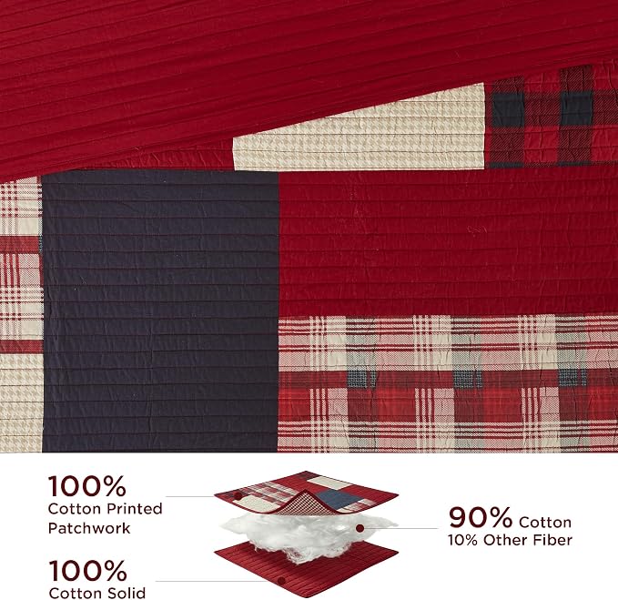 Woolrich Sunset Reversible Quilt Set - Image 3