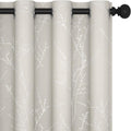 Deconovo Living Room Curtains 72 Inches Long, Thermal Insulated, Room Darkening by Unknown