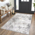 Abstract Area Rug 4x5 Ft Washable Rugs by iOhouze