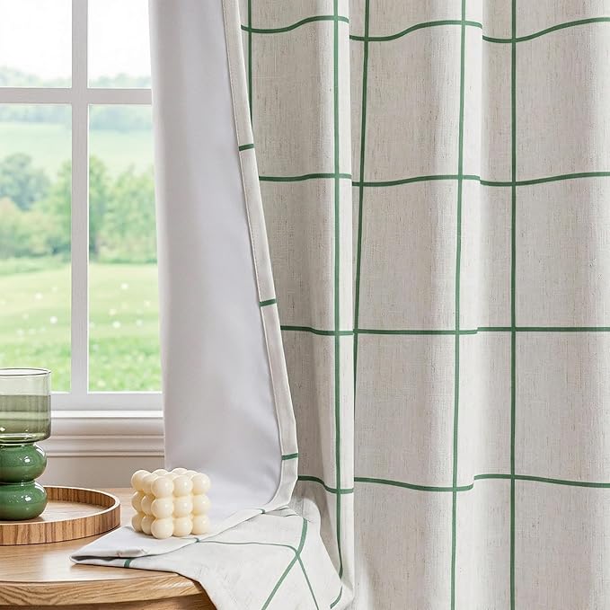 100% Blackout Curtains for Bedroom Room, 2 Thick Layers Thermal Insulated - Image 3