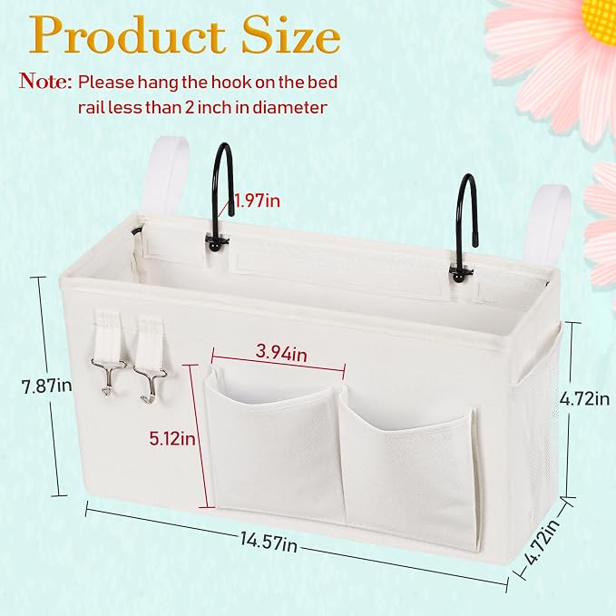 Bedside Caddy Bedside Storage Bag - Image 4