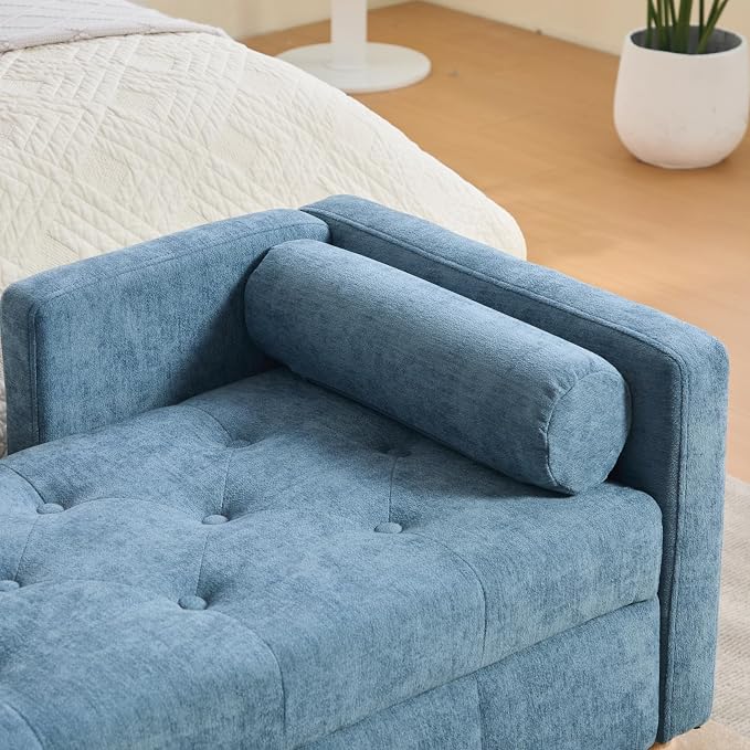 64.6" End of Bed Storage Bench for Bedroom, King Size Storage Bench for Bedroom - Image 6