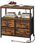 TUTOTAK Large Night Stand with Charging Station | Bedside Table with USB and by ChoosetutotakFurnitureBuildYourCozyHome