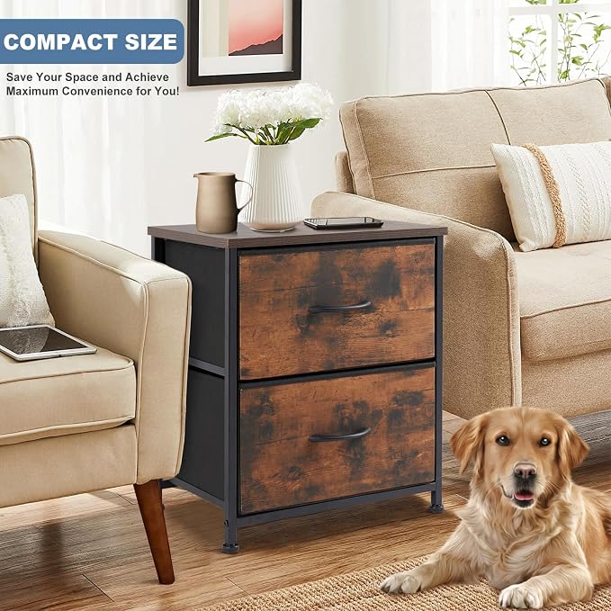 DUMOS Night Stand Small Dresser - Image 2
